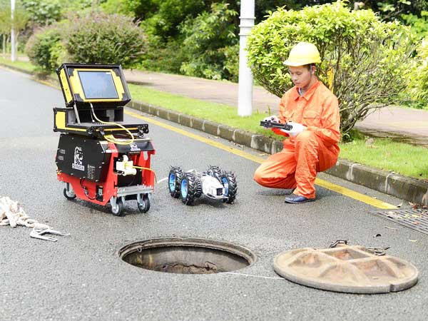 达尔罕茂明安联合管道机器人检测